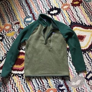 Patagonia Better Sweater, quarter zip fleece, S